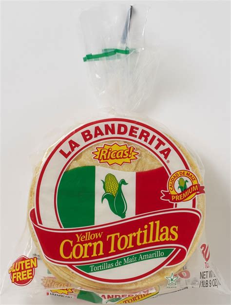La Banderita Yellow Corn 6 Tortillas 30 Ct