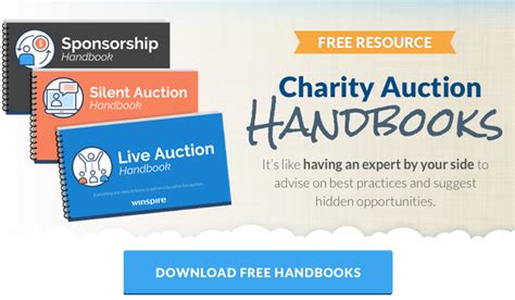 Download free charity auction handbook series. | Silent auction, Auction item ideas, Auction