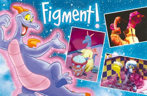Something imagined or created by your mind: Disney - Figment! | Figment! Epcot Journey Into ...