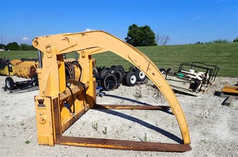 Used Wicker Attachments 106 X 96 Lumber Clamp Wheel Loader Forks