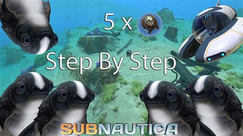 Step By Step Where To Get All 5 Cuddle Fish Eggs Subnautica Youtube