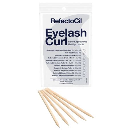 Refectocil Eyelash Curl And Lift Rosewood Sticks