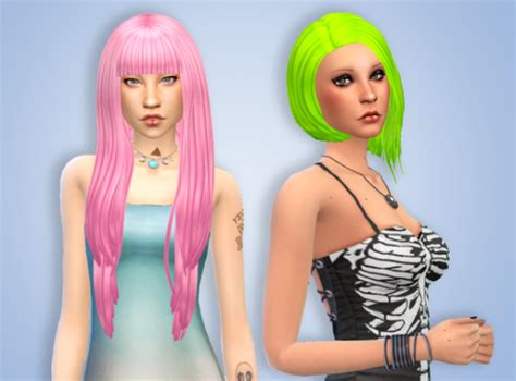 Blinding Echoes Cazys Izzy Hair And Nightcrawlers Edge Hair Sims