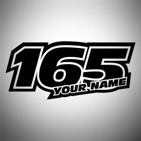 Red speedway race car numbers decal kit racing graphics, race car lettering. 4x CUSTOM RACE NUMBERS AND NAME STICKERS DECALS MOTOCROSS ...