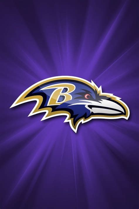 Free Download Ravens Iphone Wallpaper Baltimore Ravens Logo Raven Logo Nfl Logo 640x960 For