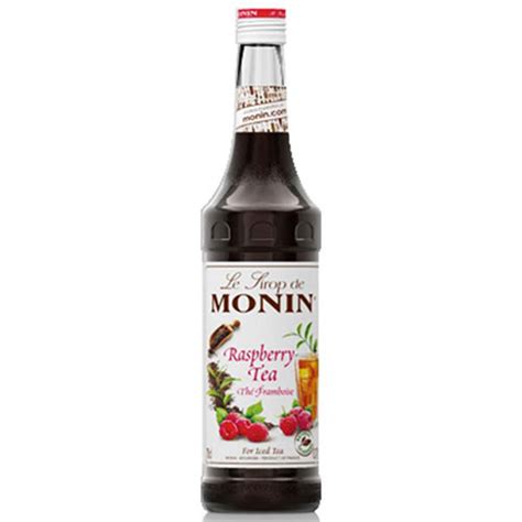 Monin Raspberry Tea Syrup 700ml Beans N Berries