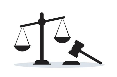 Justice Scale Court Symbol Vector Illustration 13832364 Vector Art At