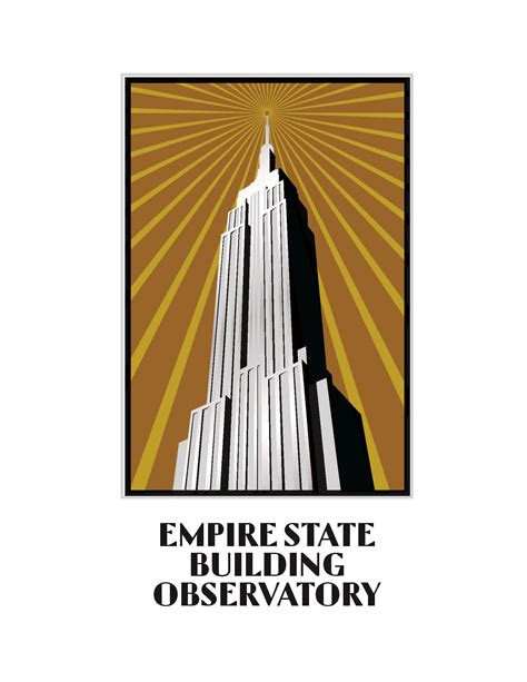 11 Empire State Icon Images Empire State Building Logo Empire State