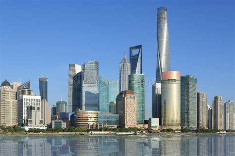 Wolkenkratzer Chinas Hangzhou Stockbild Bild Von Stadt Reise 88888909