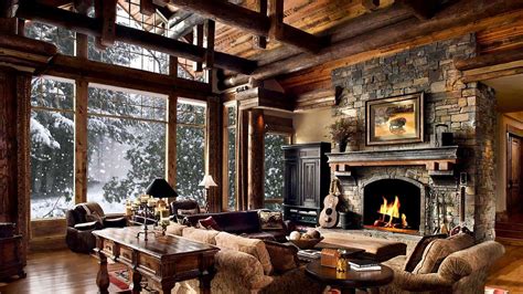 Winter Fireplace Wallpapers Top Free Winter Fireplace Backgrounds