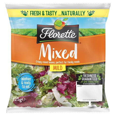 Florette Mixed 125g Salads Iceland Foods