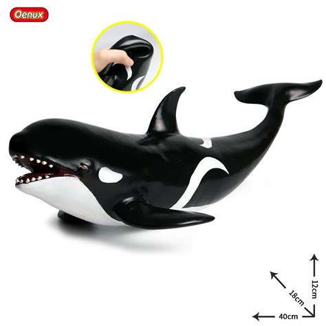 Action Figures Animal Whale Sea Animal Shark Whale Toys Whale Model