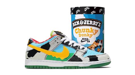Nike Sb Dunk Low Ben Jerrys Chunky Dunky Special Ice Cream Box