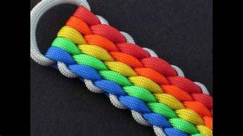 This paracord project uses 10 ft of 550 paracord to make a mad max paracord bracelet. How to Make a 12-Strand Wide Round Braid (Paracord) Key ...