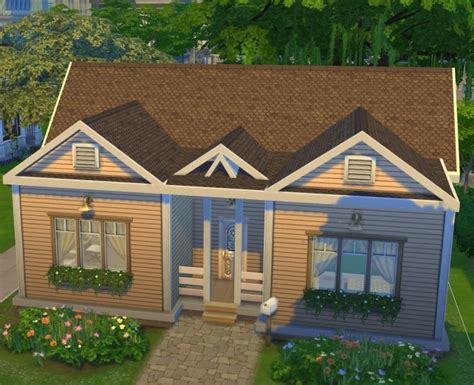 Two Bedrooms Starter House Nocc By Oxanaksims At Mod The Sims Sims 4