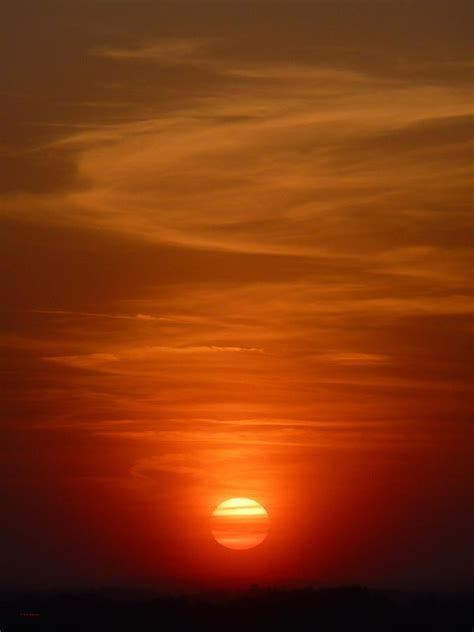 Fireball At Sunset Photograph By Tim Mattox