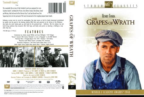 The Grapes Of Wrath Movie Dvd Scanned Covers The Grapes Of Wrath