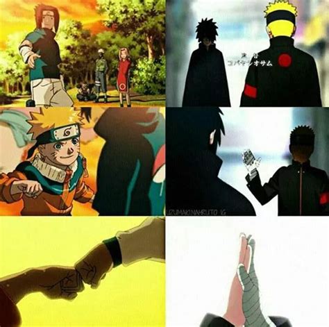 Naruto Sasuke High Five Nutoru