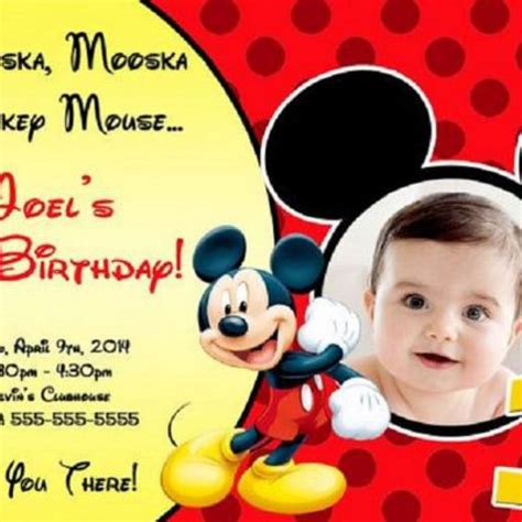 The gang throws mickey a surprise birthday party; Mickey Mouse Birthday Invitation: Printable Boy or Girl ...