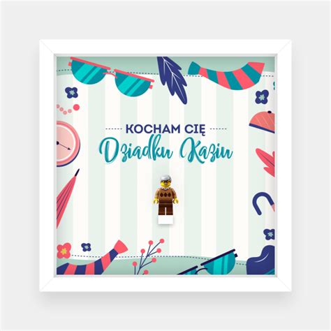 Kocham Cię Dziadku Figurkowe ramki