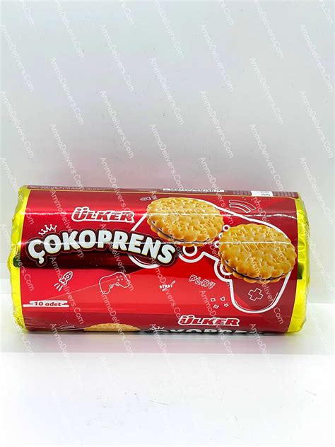 Ulker Halley Chocolate Coated Sandwich Biscuits 5pk X 30g اولكر