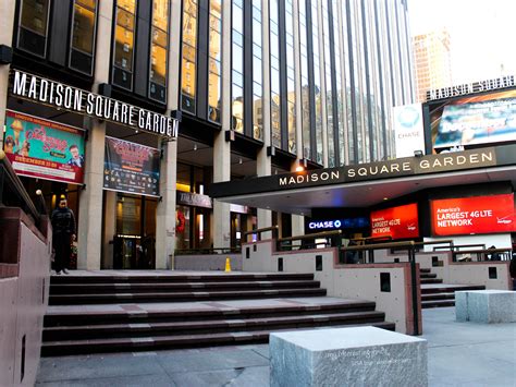 Hulu Theater At Madison Square Garden On Broadway In Nyc