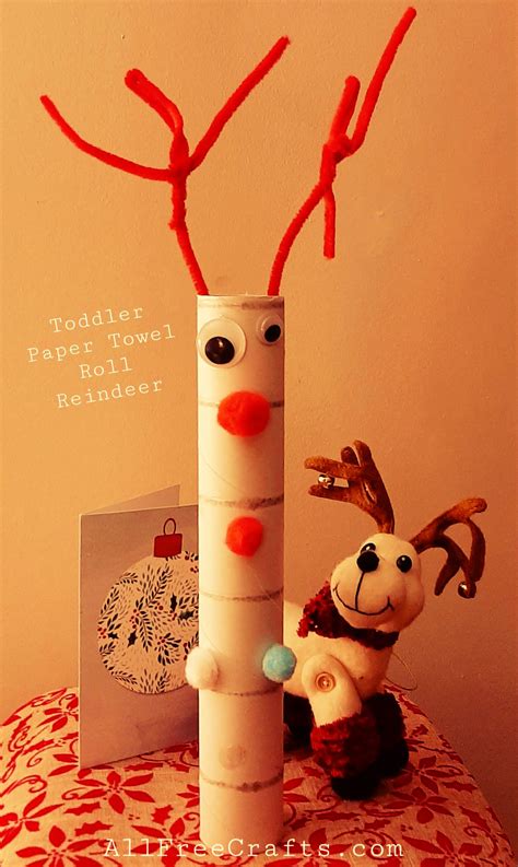 Christmas Craft Paper Towel Roll Make A Candle Out Of Roll World