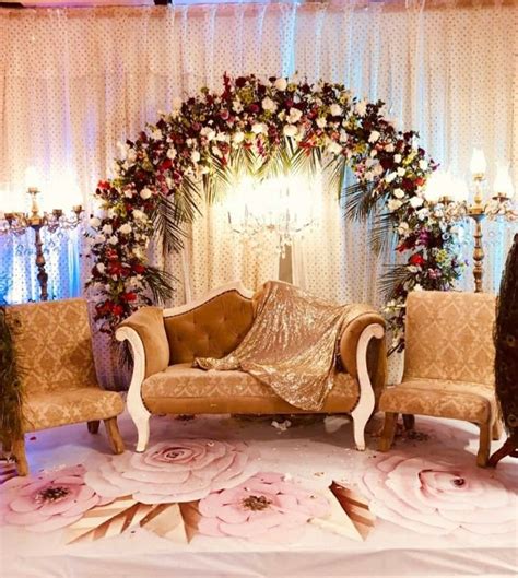 Aineeb S Nikkah Decoration Home Wedding Decorations Bridal Room Decor Wedding Decor Elegant
