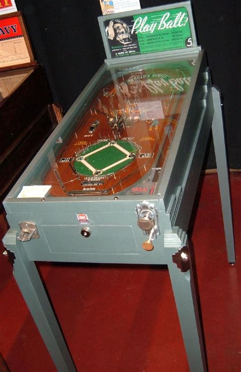 1934 Rockola World Series 1934 Play Ball Baseball Pinball Machine