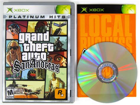 Grand Theft Auto San Andreas Platinum Hits Xbox Retromtl