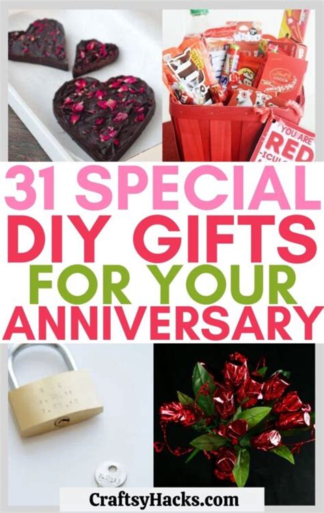 Diy Anniversary Gifts For Your Lover Craftsy Hacks