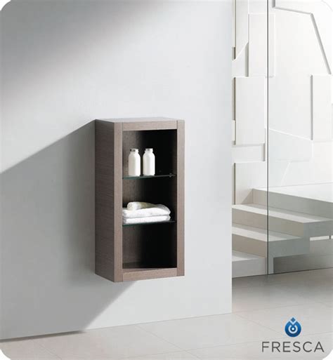 Homecho bathroom floor cabinet, large bathroom storage cabinet with doors and shelves, 2 adjustable drawers, wood freestanding cupboard for living room, entryway, kitchen, ivory white. Fresca FST8130GO Gray Oak Bathroom Linen Side Cabinet with ...