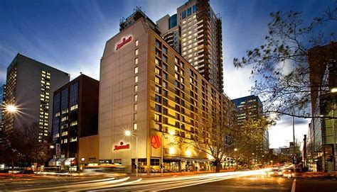 Located In The Heart Of The City The New Look Melbourne Marriott Hotel