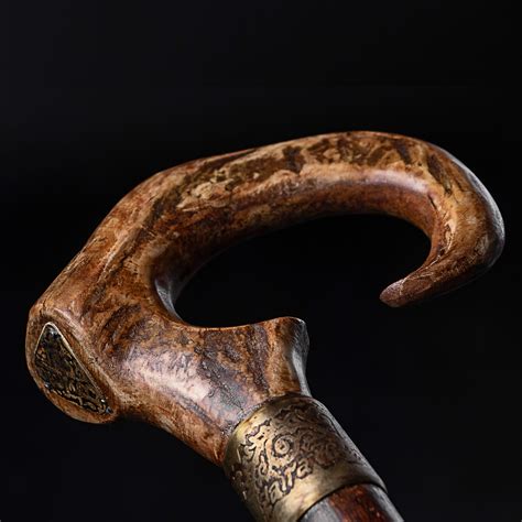 Rams Horn Walking Stick Limited Collection In 2021 Ram Horns