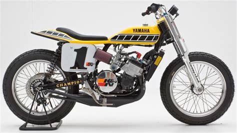 2018 Yamaha Tz 750 Dirt Track S100 Tracker Motorcycle Flat