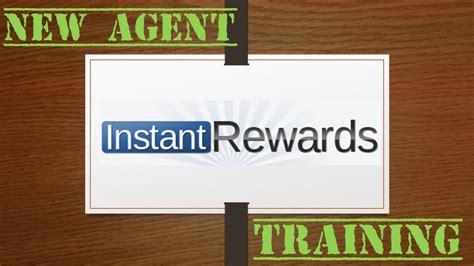 Instant Rewards Training Youtube