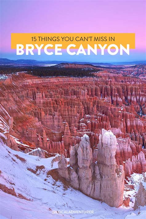 15 Amazing Things To Do In Bryce Canyon National Park In Utah