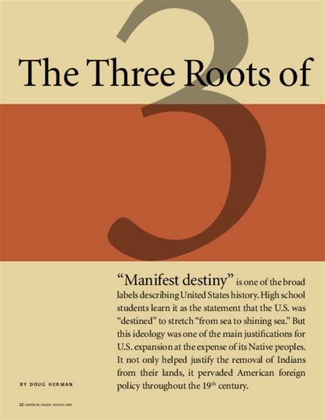 Pdf The Three Roots Of Manifest Destiny Douglas Herman