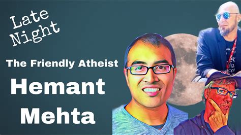 Late Night Our Guest Is Hemant Mehta The Friendly Atheist Youtube