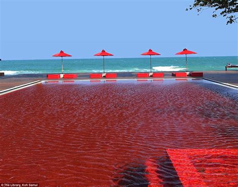 The Worlds Strangest Hotel Pools From Blood Red Waters To A Geothermal