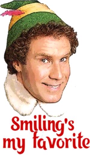 Smilings My Favorite Buddy The Elf Will Ferrell Movie Christmas Shirt