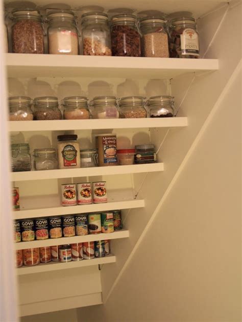 Shelving ideas how to organize your kitchen. Shelving Ideas image by Lara Nixon | Under stairs pantry ...