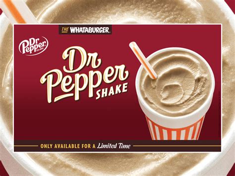 Whataburger Brings Back The Dr Pepper Shake Chew Boom