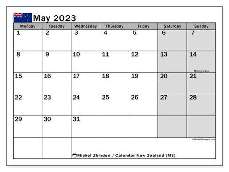 May 2023 Calendar Nz Get Calendar 2023 Update