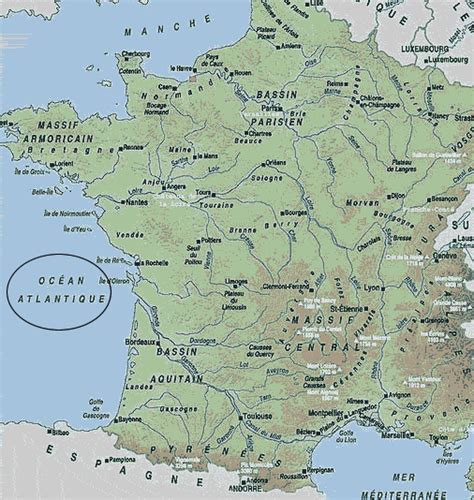 Geographie Au Ce1 Les Mers De France