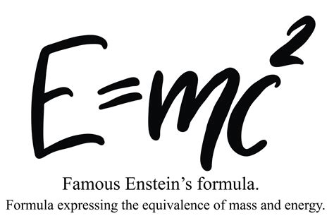 The Famous Formula Emc2 Decorative Illustrations ~ Creative Market