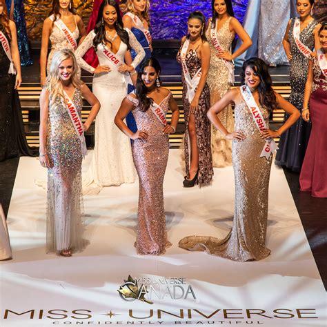 Ellas son las cinco finalistas. » Miss Universe Canada 2019 Fast-Track Award Finalists ...