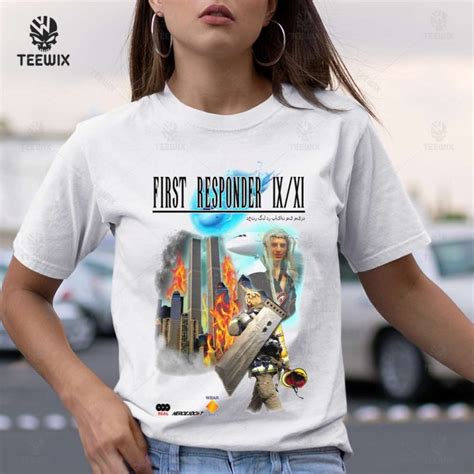 First Responder 911 Final Fantasy Shirt First Responder Ixxi Teewix