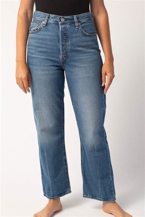 Levis Ribcage Straight Ankle Jeans At The Ready Garmentory