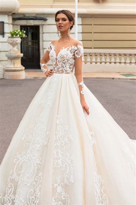 We were inspired charming long sleeve wedding dresses. Crystal Design Haute Couture - Largest collection of ...
